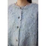 シャギーボタンショートカーディガン | AZUL BY MOUSSY | 詳細画像7 
