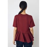 フレアヘムペプラムカットトップス | AZUL BY MOUSSY | 詳細画像18 