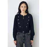 BLK | ナポレオンニットカーディガン | AZUL BY MOUSSY