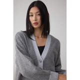 ラメバイカラーニットカーディガン | AZUL BY MOUSSY | 詳細画像24 