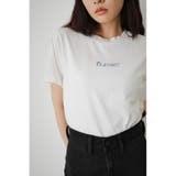 WAVY FONT LOGO TEE | AZUL BY MOUSSY | 詳細画像1 