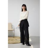 レイヤードデザインスラックス | AZUL BY MOUSSY | 詳細画像3 