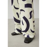 NATURE PATTERN WIDE PANTS | AZUL BY MOUSSY | 詳細画像20 