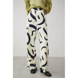 NATURE PATTERN WIDE PANTS | AZUL BY MOUSSY | 詳細画像12 