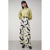 NATURE PATTERN WIDE PANTS | AZUL BY MOUSSY | 詳細画像14 