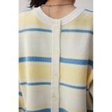 2WAYマルチボーダーニットカーディガン | AZUL BY MOUSSY | 詳細画像7