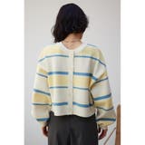 2WAYマルチボーダーニットカーディガン | AZUL BY MOUSSY | 詳細画像6