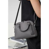 GRY | ダブルジッパーハンドバッグ | AZUL BY MOUSSY