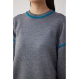 配色クルーネックニットトップス | AZUL BY MOUSSY | 詳細画像32
