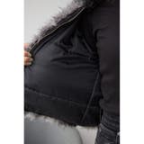 カーリーボアショートブルゾン | AZUL BY MOUSSY | 詳細画像16 