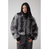 カーリーボアショートブルゾン | AZUL BY MOUSSY | 詳細画像1 