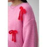 リボンモチーフニット | AZUL BY MOUSSY | 詳細画像19 