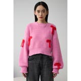 リボンモチーフニット | AZUL BY MOUSSY | 詳細画像15 