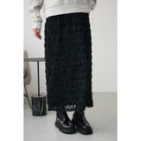 BLK | カットレーススカート | AZUL BY MOUSSY