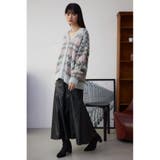 柄シャギーニットカーディガン | AZUL BY MOUSSY | 詳細画像23 