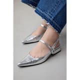 SLV | ポインテッドスリングバックサンダル | AZUL BY MOUSSY