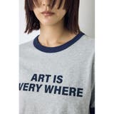 リンガーロゴプリントT | AZUL BY MOUSSY | 詳細画像22