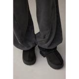 厚底ムートンヒールデザインスリッポン | AZUL BY MOUSSY | 詳細画像3 