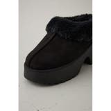 厚底ムートンヒールデザインスリッポン | AZUL BY MOUSSY | 詳細画像9 