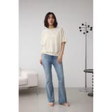 カットジャカードトップス | AZUL BY MOUSSY | 詳細画像4 