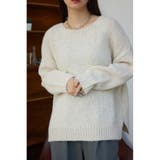 IVOY3 | カラーニットプルオーバー | AZUL BY MOUSSY