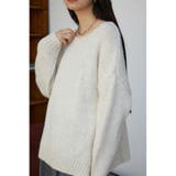 カラーニットプルオーバー | AZUL BY MOUSSY | 詳細画像1 