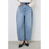 BLU | AZUL DENIM ワイドカーブデニム | AZUL BY MOUSSY