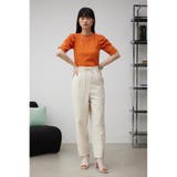 リネンミックスストレッチパンツ | AZUL BY MOUSSY | 詳細画像3 