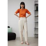 リネンミックスストレッチパンツ | AZUL BY MOUSSY | 詳細画像4 