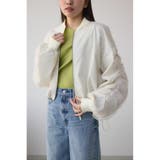 IVOY3 | チュールドッキングブルゾン | AZUL BY MOUSSY