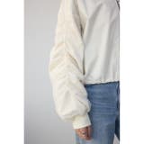 チュールドッキングブルゾン | AZUL BY MOUSSY | 詳細画像9