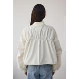 チュールドッキングブルゾン | AZUL BY MOUSSY | 詳細画像6