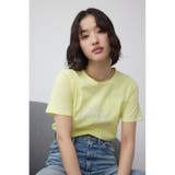 LIME | シンプルロゴTシャツ | AZUL BY MOUSSY