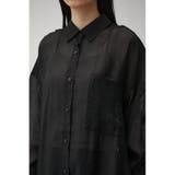 SHEER LONG SHIRT | AZUL BY MOUSSY | 詳細画像18 