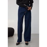 AZUL DENIM ハイウエストワイドロング丈 | AZUL BY MOUSSY | 詳細画像31 