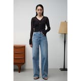 シアーリブショートカーデ | AZUL BY MOUSSY | 詳細画像3
