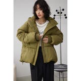 B-HEATフード付き中綿ジャケット | AZUL BY MOUSSY | 詳細画像34