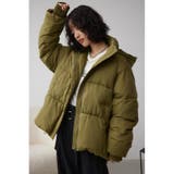 KHA | B-HEATフード付き中綿ジャケット | AZUL BY MOUSSY