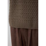 バスケット編みマットモールニット | AZUL BY MOUSSY | 詳細画像33 