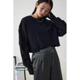 クロップドスウエットトップス | AZUL BY MOUSSY | 詳細画像11 