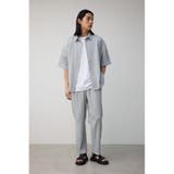 タック楊柳リラックスシャツ | AZUL BY MOUSSY | 詳細画像23