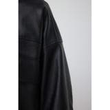 フェイクレザーショートブルゾン | AZUL BY MOUSSY | 詳細画像10 