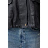 フェイクレザーショートブルゾン | AZUL BY MOUSSY | 詳細画像12 