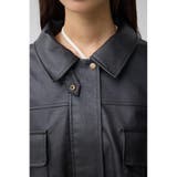 フェイクレザーショートブルゾン | AZUL BY MOUSSY | 詳細画像9 
