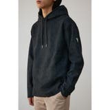 BLK | ロゴプレートダンボールフーディー | AZUL BY MOUSSY