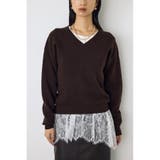 ヘムレースドッキング長袖トップス | AZUL BY MOUSSY | 詳細画像11 