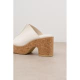 センターシームコルクウェッジサンダル | AZUL BY MOUSSY | 詳細画像9 