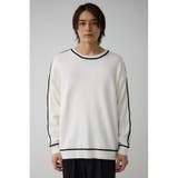 配色パイピングニット | AZUL BY MOUSSY | 詳細画像4 