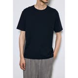 BLK | 超長綿フライスC/NTEE | AZUL BY MOUSSY