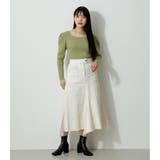 TWILL MERMAID SKIRT | AZUL BY MOUSSY | 詳細画像4